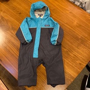 Patagonia infant rain suit